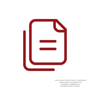 Dosyaları veya belgeleri web simgesi