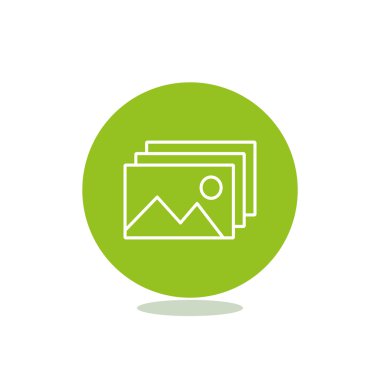 Manzara resim web simgesi