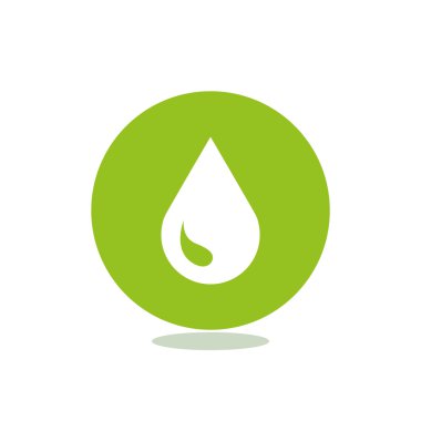 Sıvı damlacık basit web simgesi