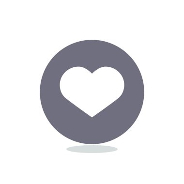 Basit kalp web simgesi