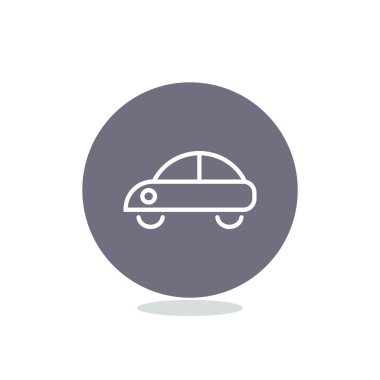 Basit araba web simgesi