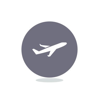 uçak web simgesi