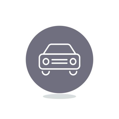 Basit araba web simgesi