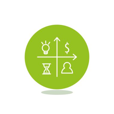 İş ile grafik simgesini simgeleri