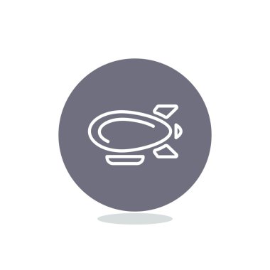 Zeplin zeppelin web simgesi