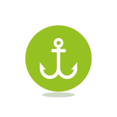 Basit çapa web simgesi