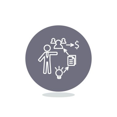 İş basit web simgeler kümesi