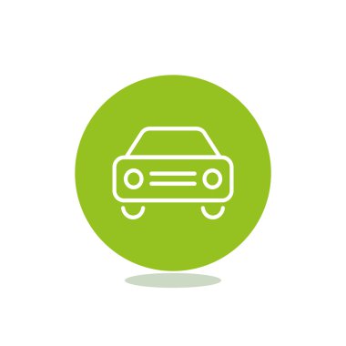 Basit araba web simgesi