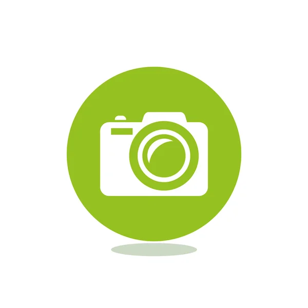 Foto camera pictogram — Stockvector