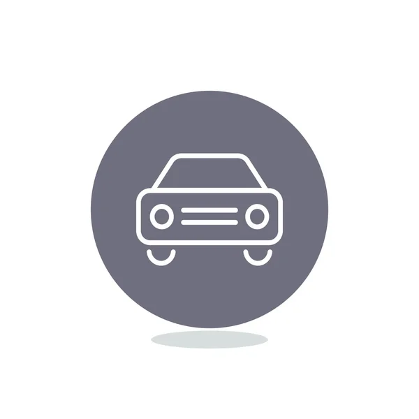 Απλό αυτοκίνητο εικονίδιο web — Διανυσματικό Αρχείο