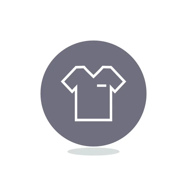T-Shirt Web-Ikone — Stockvektor