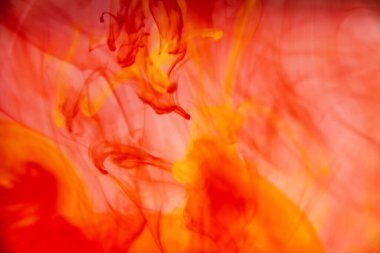 Sıvı boya - soyut çizgiler, şekiller ve desenler.