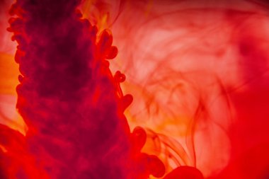 Sıvı boya - soyut çizgiler, şekiller ve desenler.