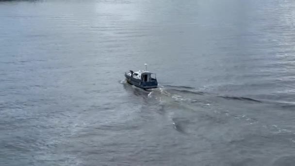 Augustus Kiev Oekraïne Repetitie Van Waterparade Rivier Dnipro Voor Onafhankelijkheidsverklaring — Stockvideo