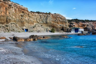 Paleochori beach, Milos Yunanistan