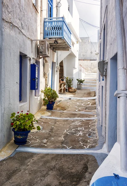 Streets of Milos island, Greece — Stock Photo, Image