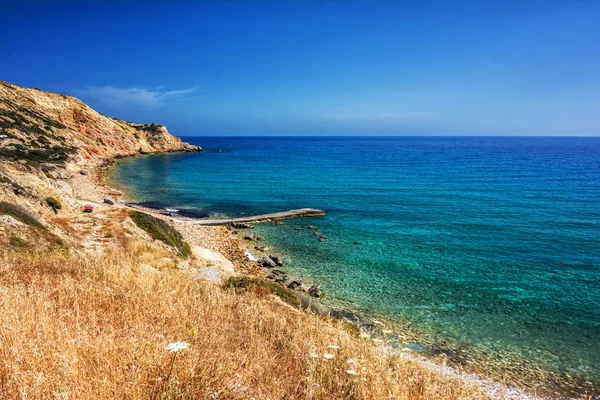 Meereslandschaft der Insel Milos, Griechenland — Stockfoto