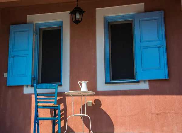 Ассос вівік на острові Кефалнія, Греція — стокове фото
