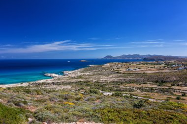 Güzel Yunanistan manzara, Milos