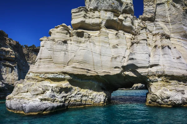 Kleftiko, Milos island, Cyclades, Greece — Stock Photo, Image