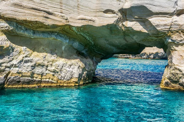 Kleftiko, Milos island, Cyclades, Greece — Stock Photo, Image