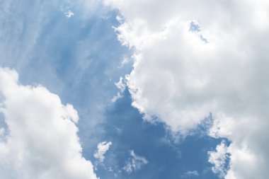 Mavi gökyüzü ve bulut  