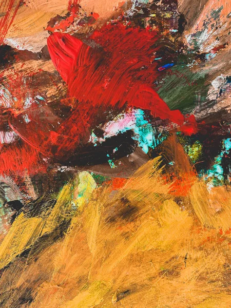 Palette sarı, kırmızı, siyah mizaçlı soyut dokular..