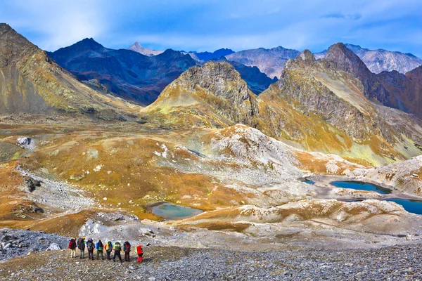 Highlands turist bir grup