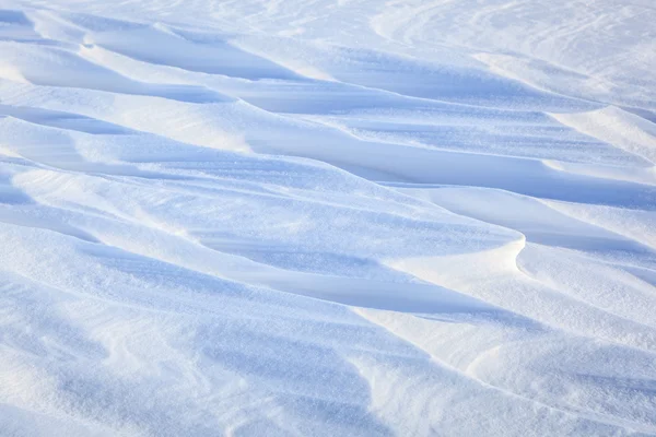 Natürliche Winter Hintergrund des Schnees — Stockfoto