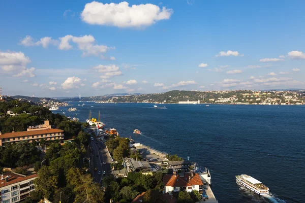 Vistas do Bósforo e de Istambul — Fotografia de Stock