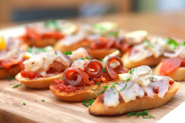 Fish tapas — Stock Image Fish tapas Royalty Free Stock Images