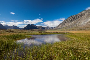 Serenity göl Tundra tarihinde alaska