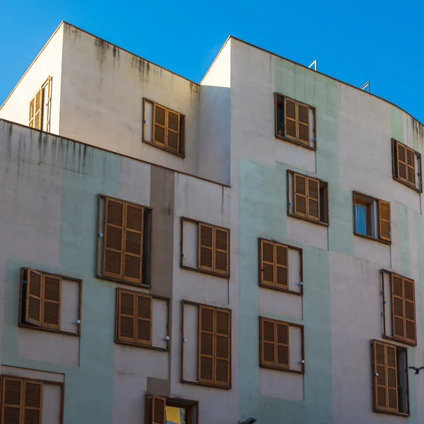 Der dekorative balkonhintergrund in barcelona, spanien. — Stockfoto