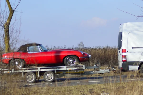 Ich kaufte ein Auto — Stockfoto