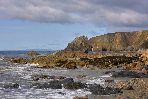 Kilfarrasy Beach. Co.Waterford Coastline, Irsko — Stock fotografie