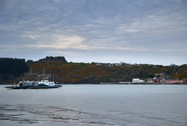 Waterford County Fishing Village Ferry Passing Hook Peninsulapassage East Waterford — Photo