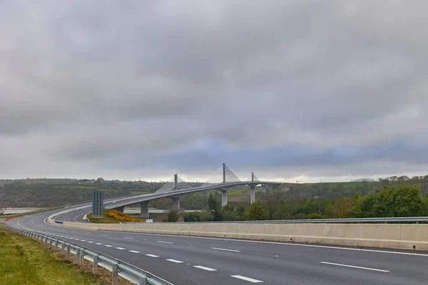 Rose Fitzgerald Kennedy Bridge Ireland Longest Bridge Waterford Country Long — Stock Photo, Image