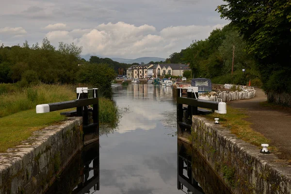 Graiguenamanagh Irland Juli 2021 Barrow River Lock Der Grafschaft Killkenny — Stockfoto