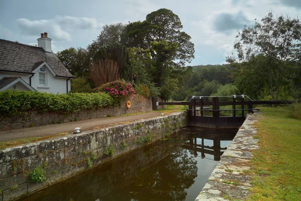 Graiguenamanagh Irland Juli 2021 Barrow River Lock Der Grafschaft Killkenny — Stockfoto