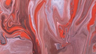 Parlayan Kusursuz ve Döngüye Sıvıyı Karıştıran Soyut Yaratıcı Renk