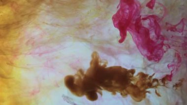 Parlayan Tertemiz ve Döngü Büyüleyici kahverengi ve pembe renklerin karışımı