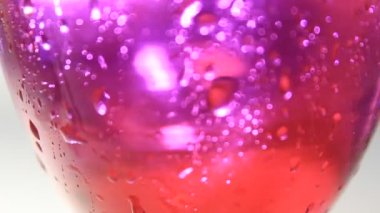 Farklı Yüzey Soyut Döngü Hareketi Efektlerinde Renk Akımı