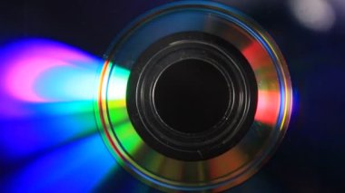 Gökkuşağı Diski DVD Rolling Shoot üzerindeki Renk Efektleri