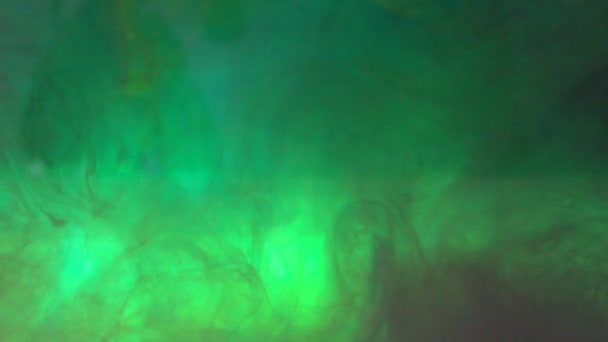 Flujos Efectos Luz Colores Movimiento Humo — Vídeos de Stock