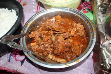 Düğün Kutlamasının Gıda Etkinliği Çiçek Dekorasyonu