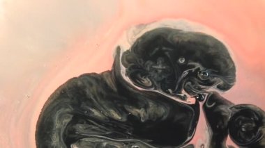 Sanatsal Sarı Siyah Hareket Rengi Yüzeylerde Karıştırıcı Parıltı