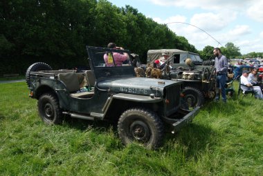 Bromley, İngiltere'de Londra - Haziran 07: bromley yarışmasında otomobil. dünyanın en büyük bir günde klasik araba gösterisinde!