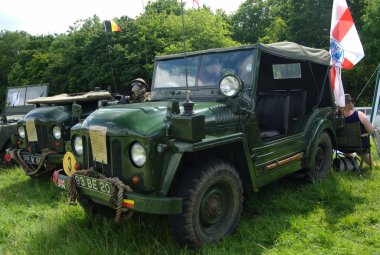 Bromley, İngiltere'de Londra - Haziran 07: bromley yarışmasında otomobil. dünyanın en büyük bir günde klasik araba gösterisinde!