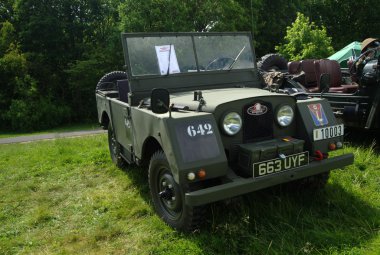 Bromley, İngiltere'de Londra - Haziran 07: bromley yarışmasında otomobil. dünyanın en büyük bir günde klasik araba gösterisinde!