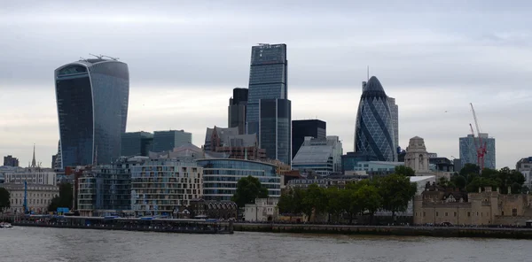 Londen wolkenkrabbers — Stockfoto
